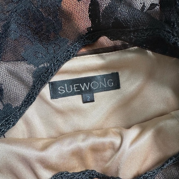 Sue Wong Knee Length Dress - Picture 6 of 7